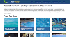Desktop Screenshot of poolparrot.com